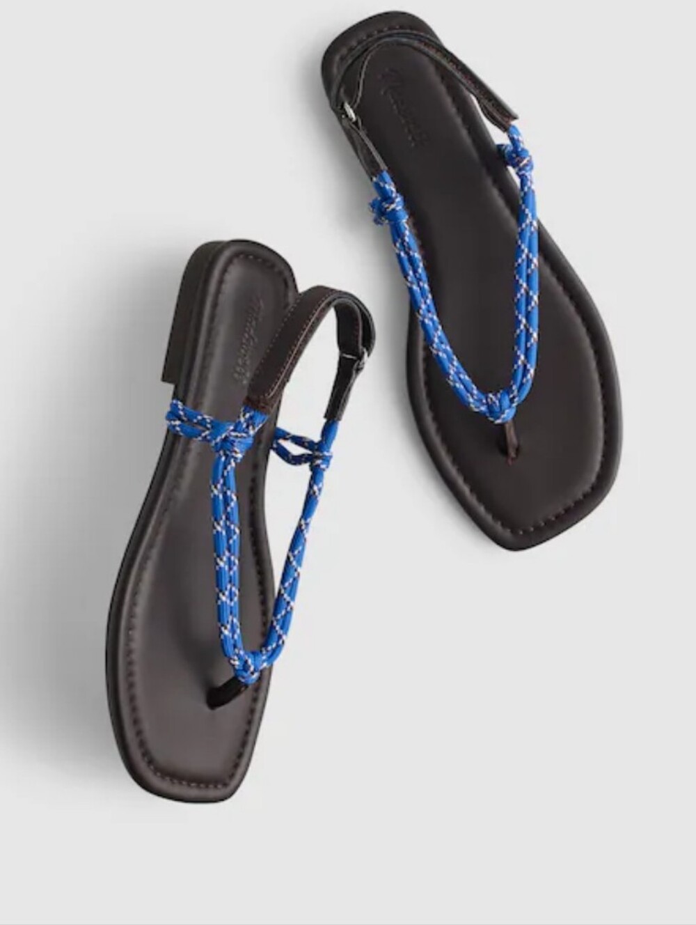 Madewell Aliyah Thong Sandal in Paracord OA561 Size 7.5 NEW
